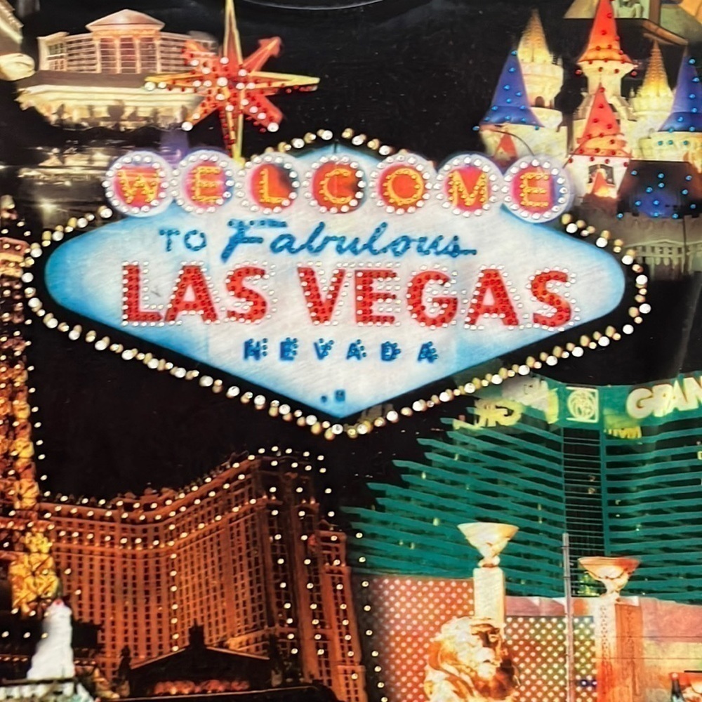 LAS Vegas Beaded Top size Small